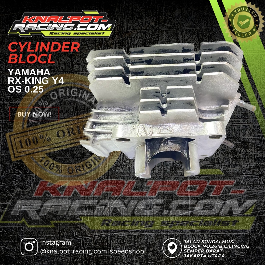 CYLINDER BLOCK BLOK YAMAHA RXKING Y4 OS 0.25